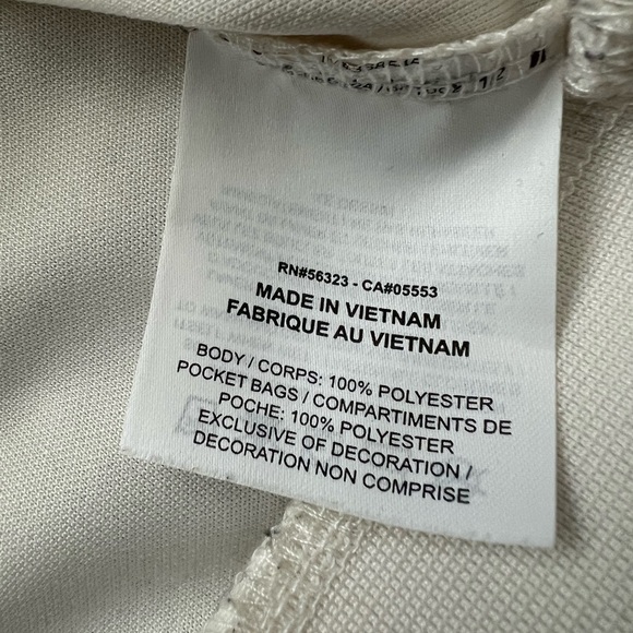 Nike Air Men's small half-zip track pullover jacket black & white - Picture 5 of 9